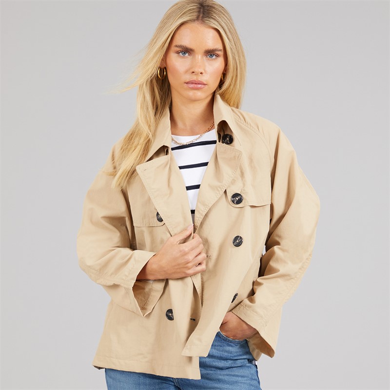 Short Trench Jacket Light