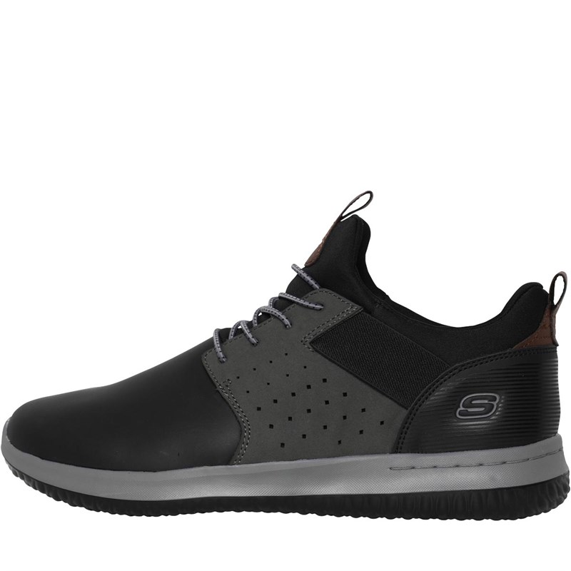 Delson Axton Shoes Black Grey