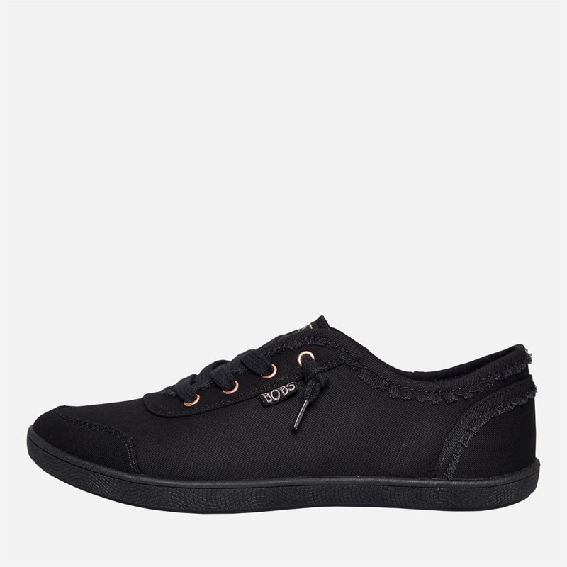 Bobs B Cute Extra Wide Fit Canvas Shoes Mono