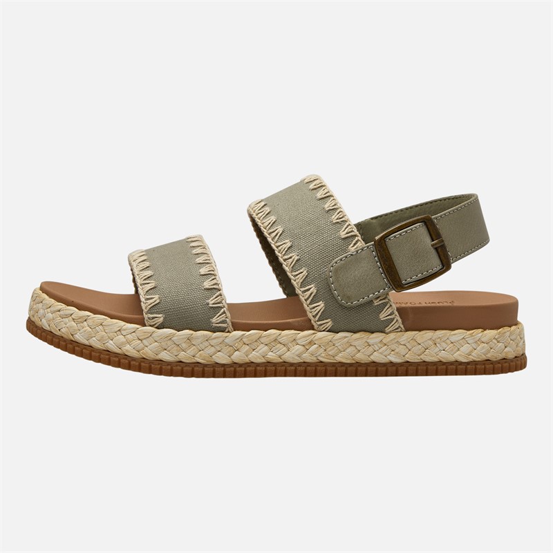 Stormy Kiss Secure Storm Ankle Strap Sandals Canvas
