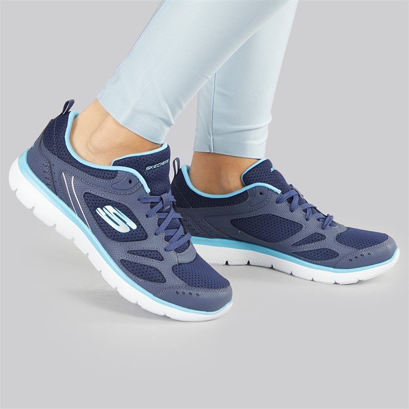 Summits Suited Trainers Navy Blue