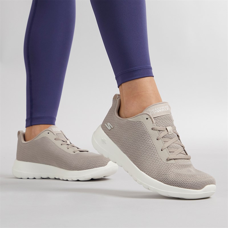 Go Walk Joy Aurelia Trainers Taupe White