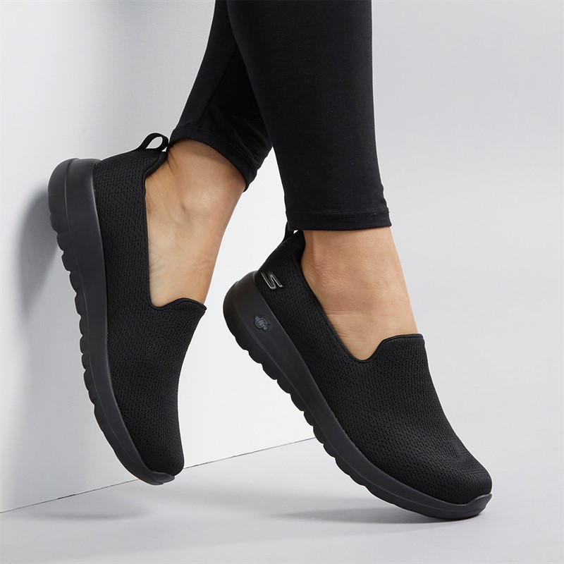 Go Walk Joy Jaylene Trainers Black Black