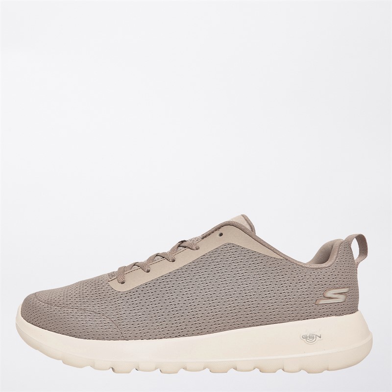Go Walk Max Adir Trainers Taupe White