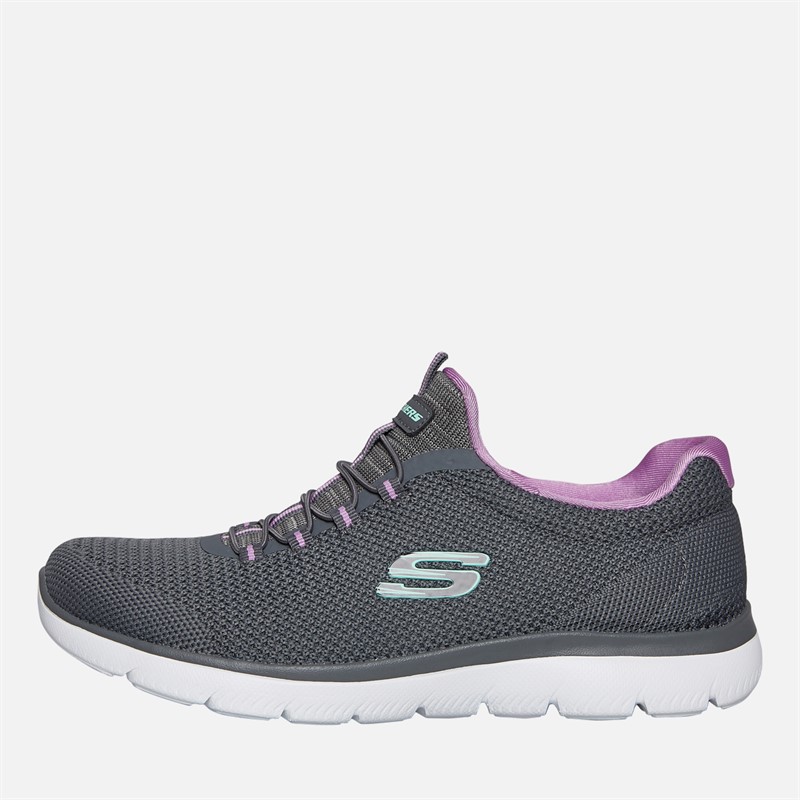 Summits Cool Classics Trainers Charcoal Lavender