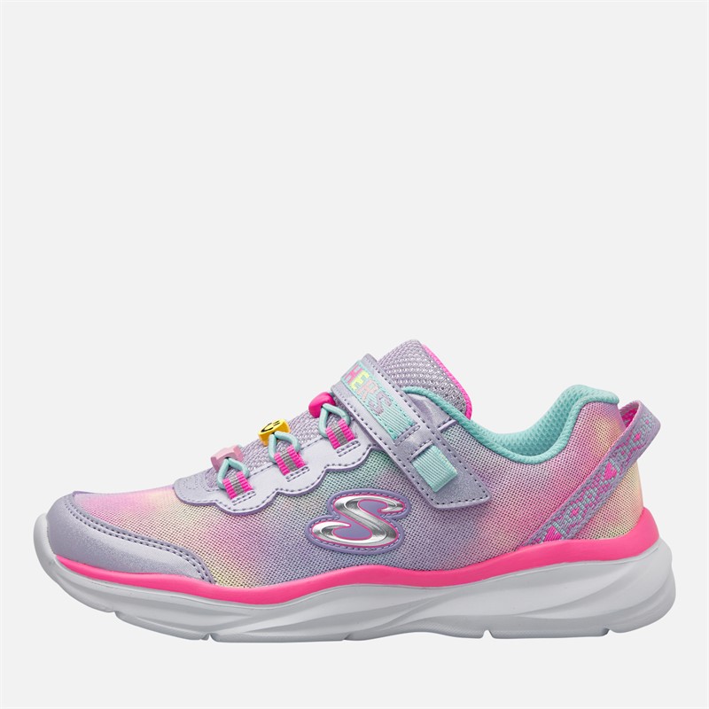 Power Jams Skech Friends Trainers Lavender Metallic