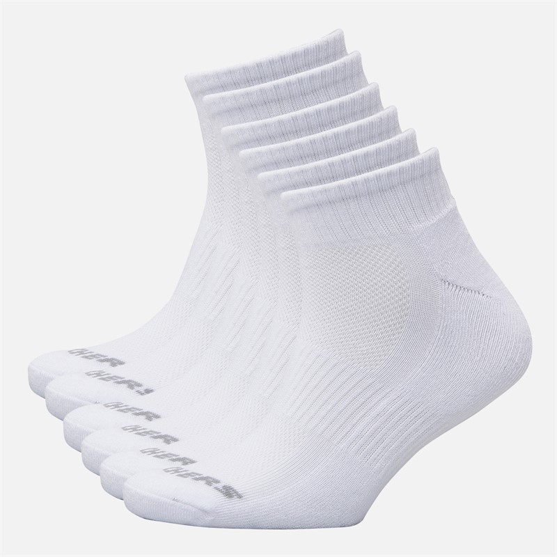 Six Pack Quarter Socks Traditional