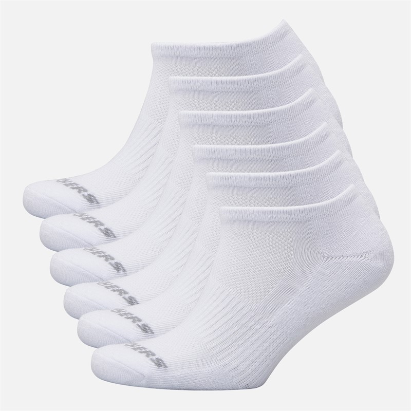 Six Pack No Show Socks Traditional