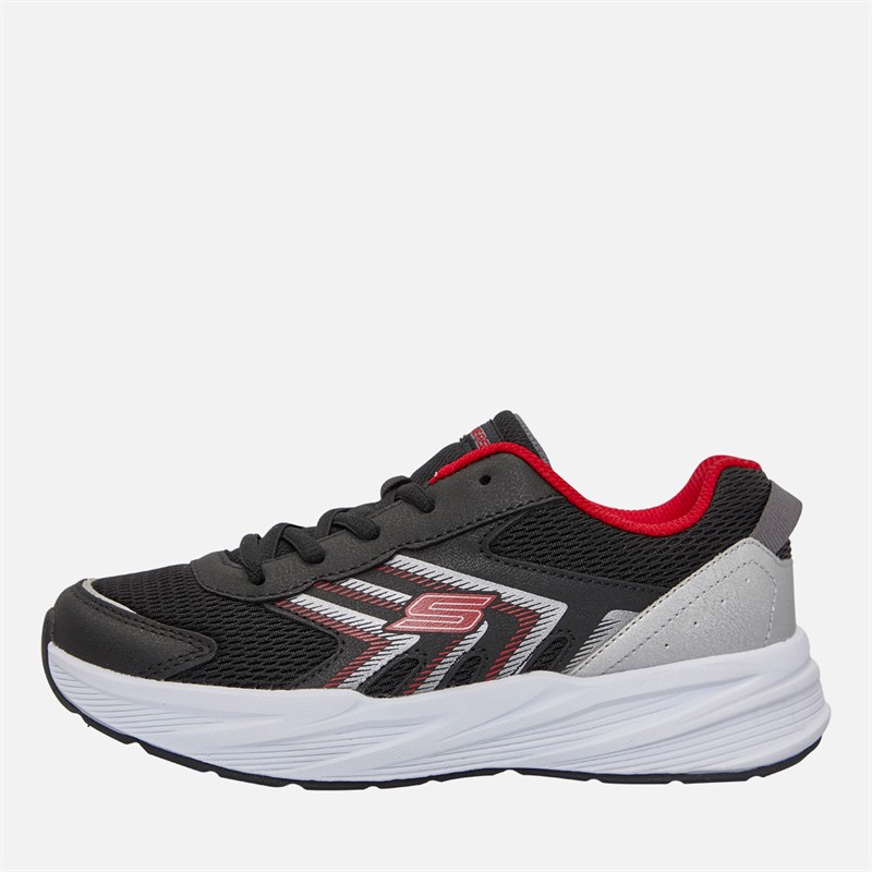 Microspec Tread Cybrex Trainers Black Silver