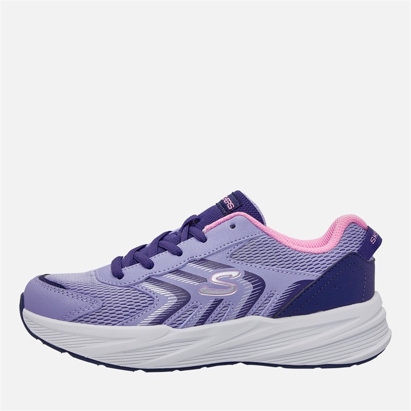 Microspec Tread Extraordinary Ease Trainers Periwinkle Metallic